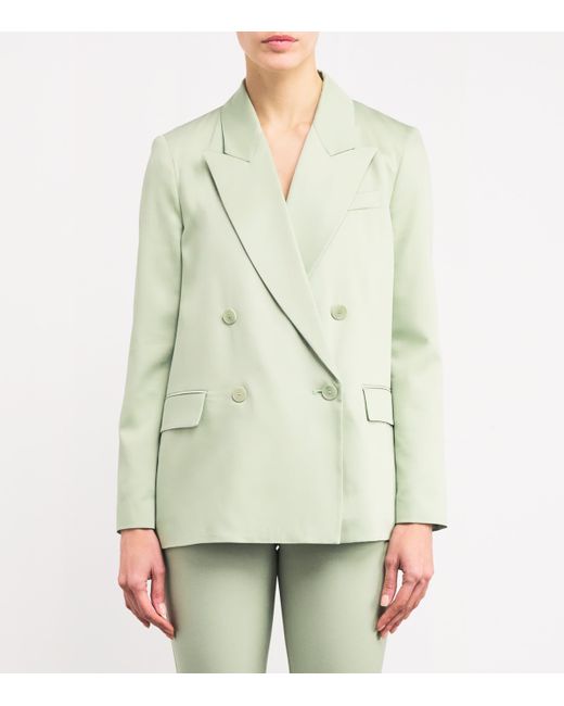 Joseph White Soft Viscose Jaden Blazer