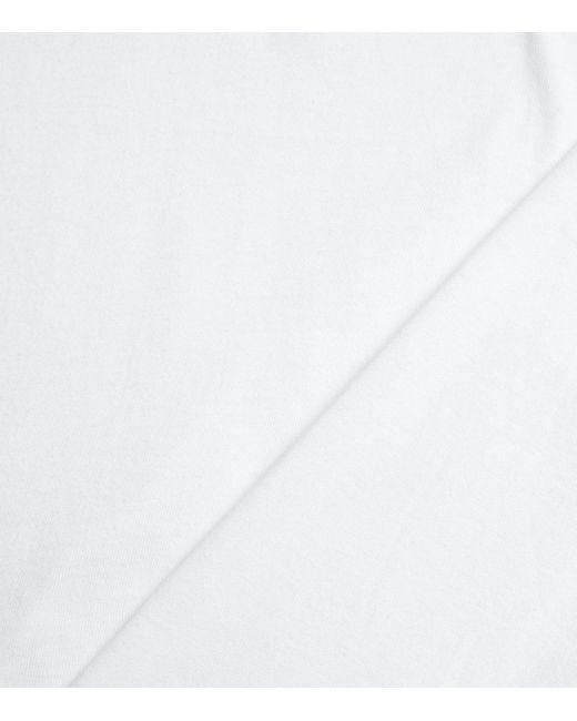 Leset White Long-Sleeved Maya T-Shirt