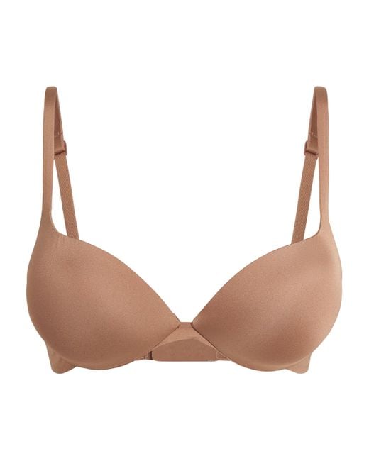 Skims Natural Ultimate Plunge Push-Up Bra