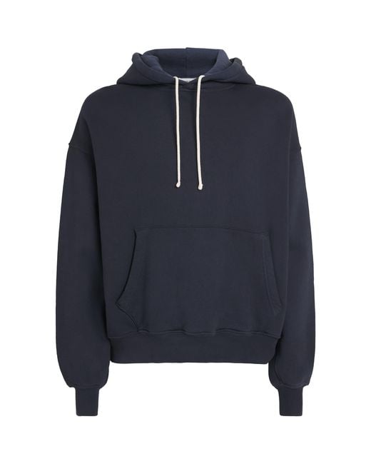 Agolde Blue Cotton Boyce Hoodie for men