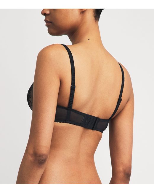 Simone Perele Black Lace Intrigue Half-Cup Bra