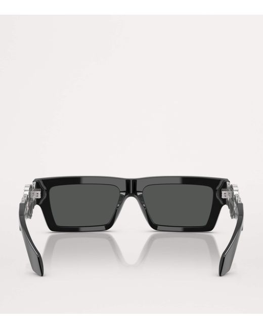 Versace Black Acetate Sunglasses