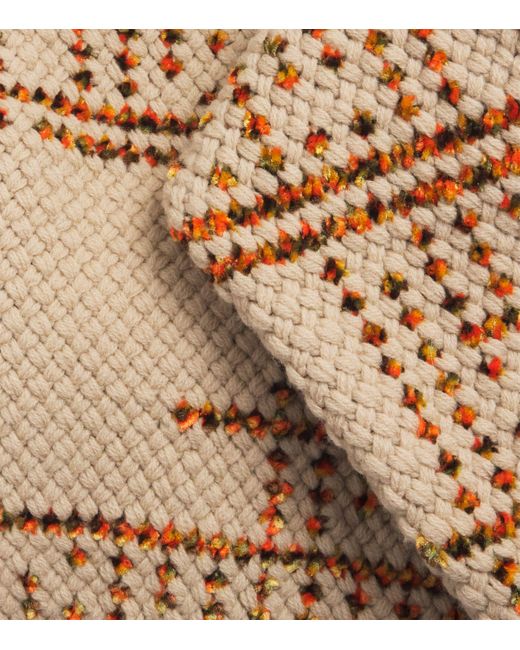 Dries Van Noten Natural Wool-Blend Digital Jacquard Sweater for men