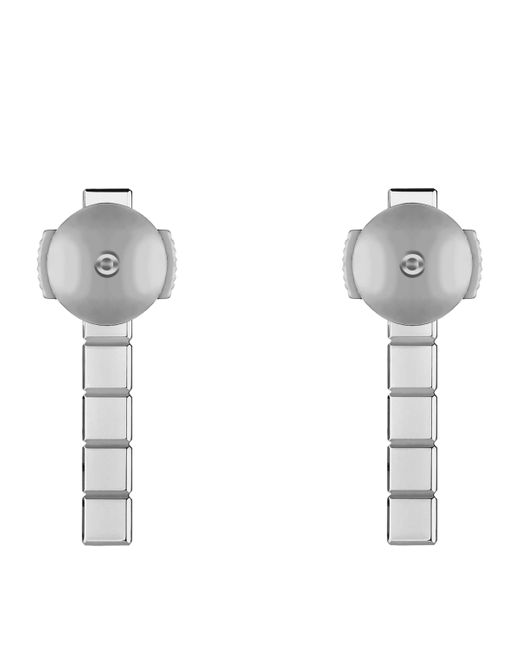 Chopard White Ice Cube Earrings