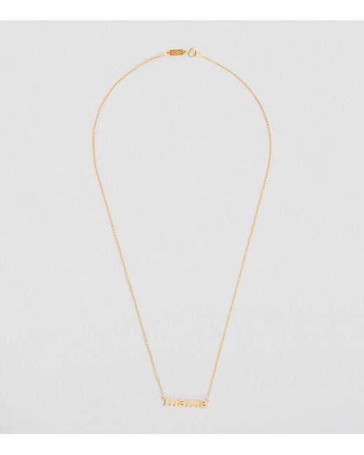 Jennifer Meyer Metallic And Diamond Mama Necklace