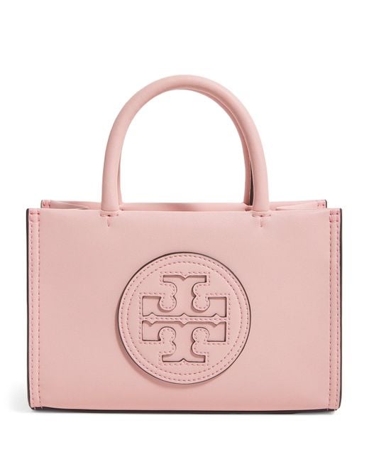 Tory Burch Pink Mini Ella Tote Bag
