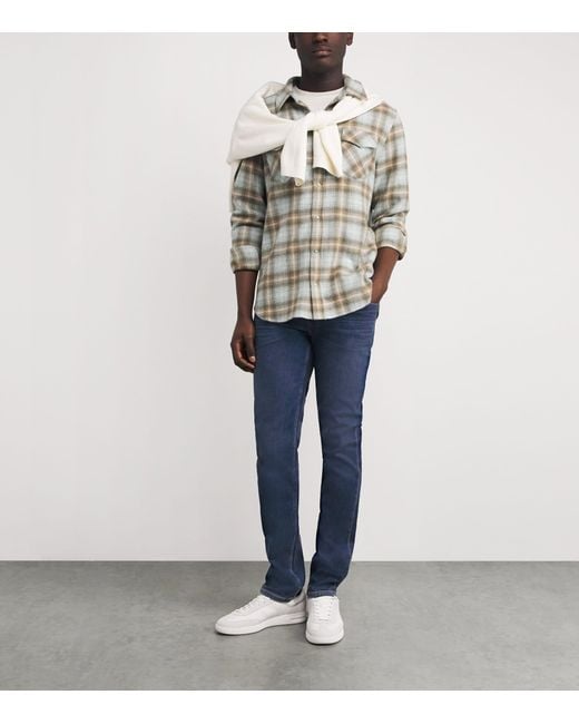 PAIGE Blue Federal Slim Jeans for men
