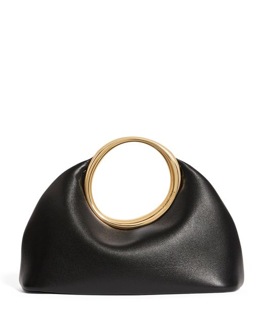 Jacquemus Black Mini Leather Le Calino Top-handle Bag