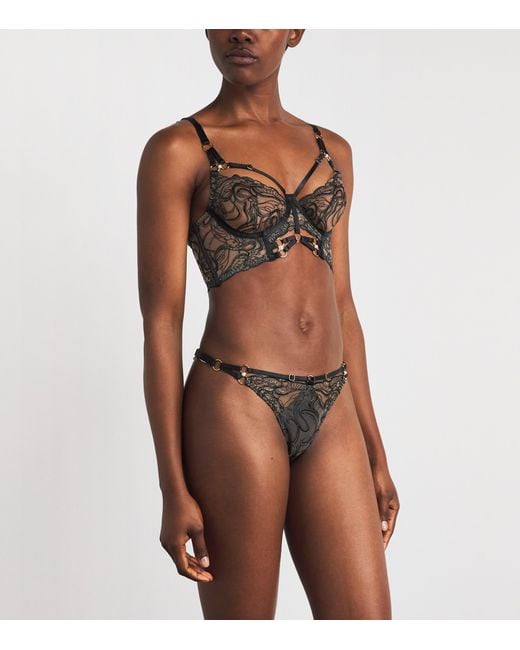 Bordelle Black Pearl Bodice Bra