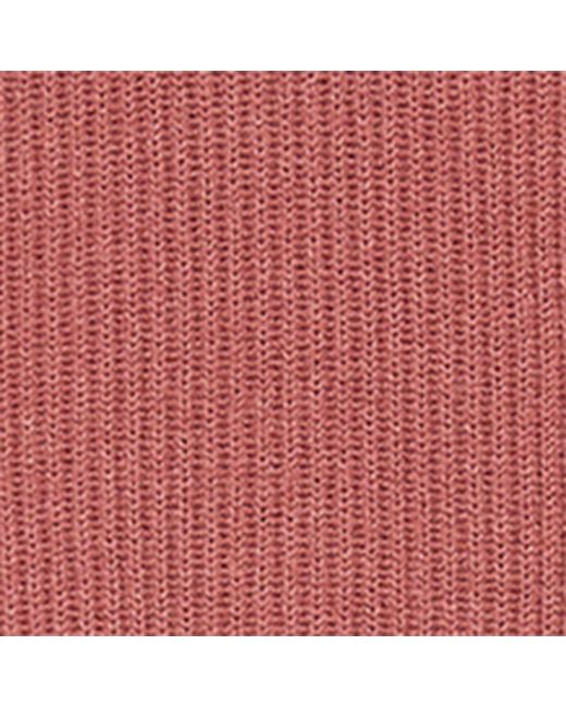 MAX&Co. Red Wool-Cashmere Balloon-Sleeve Sweater