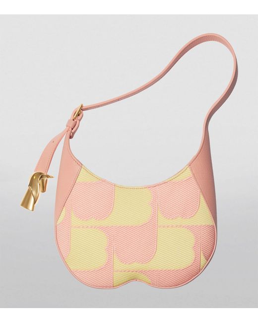 Burberry Pink Small Chess Shoulder Bag