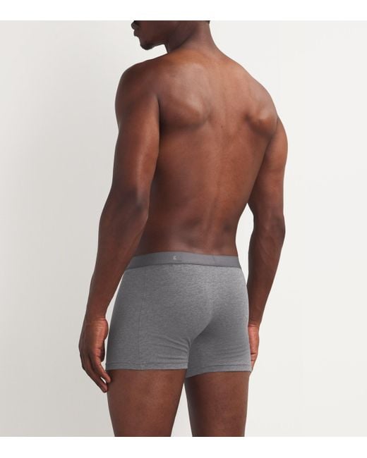 Falke Gray Daily Comfort Boxer Briefs for men