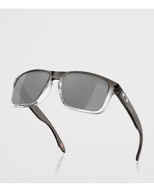 Oakley Gray Holbrook Square Sunglasses for men