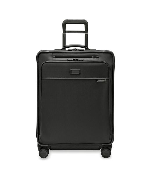 Briggs & Riley Black Medium Baseline Expandable Spinner Suitcase