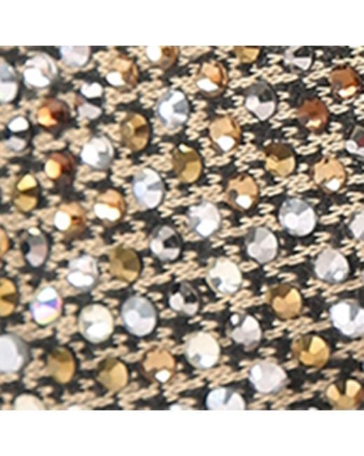 Kurt Geiger Metallic Embellished Belgravia Slingback Heels 85