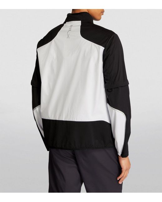 RLX Ralph Lauren Black Packable Water-repellent Jacket for men