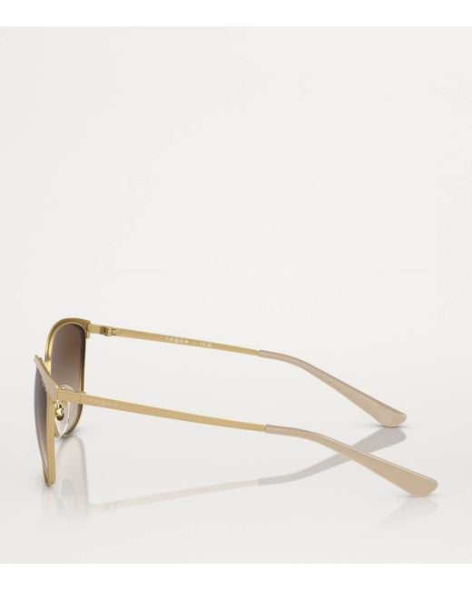 Vogue Brown Metal 0Vo4002S Sunglasses