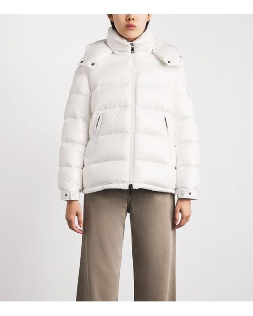 Moncler White Down Maire Jacket