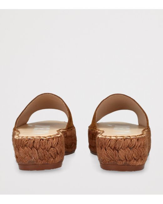 Manebí Brown Suede Sandals