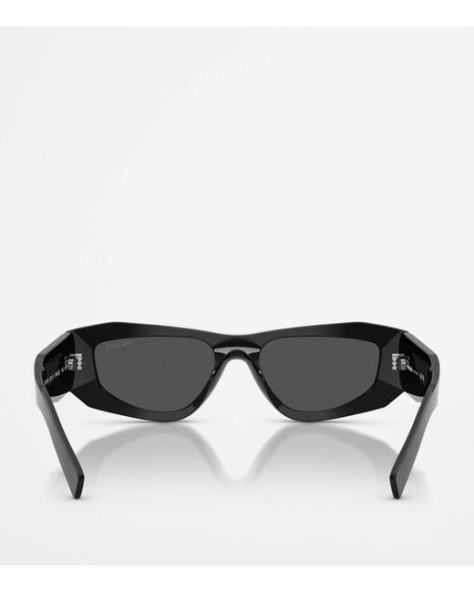 Prada Black Acetate Pr B19S Sunglasses for men