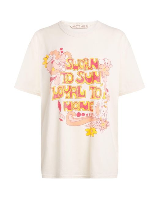 Mother White The Sleep-Over T-Shirt
