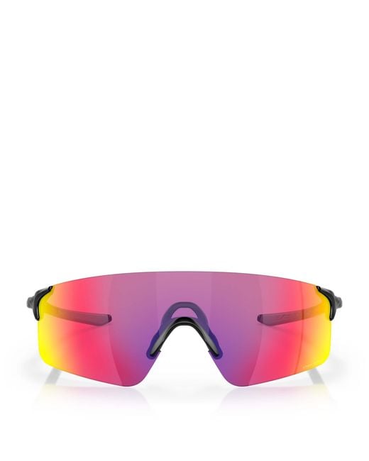 Oakley Pink Evzero Blades Shield Sunglasses