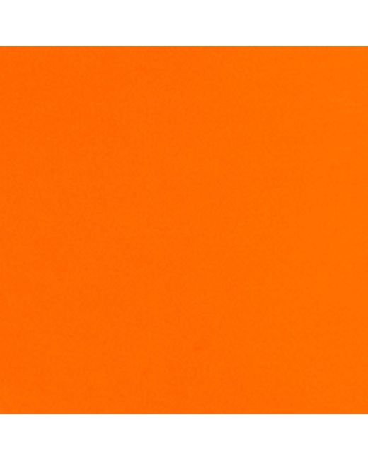 Maygel Coronel Orange Ruffle-trim Cris Bikini