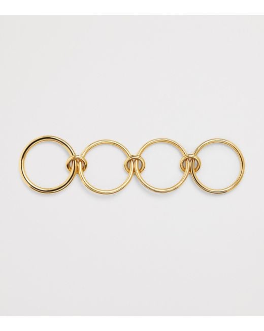 Spinelli Kilcollin Metallic And Diamond Kira Ring