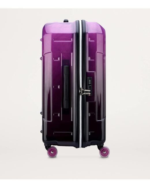 Delsey Purple Rempart Expandable Trunk Spinner