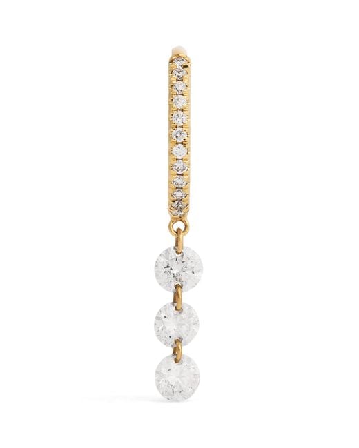 PERSÉE Metallic And Diamond Danaé Single Earring