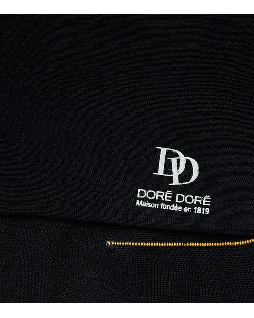 Doré Doré Black Cotton Must Socks for men