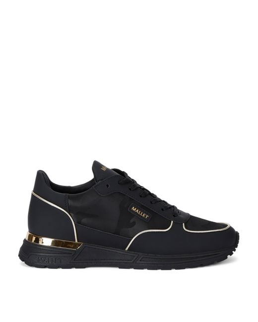 Mallet Black Popham Lite Sneakers for men