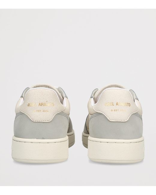 Axel Arigato White Suede Dice Sneakers for men