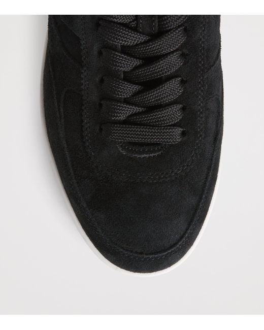 Christian Louboutin Black Tutti Rui Suede Sneakers for men