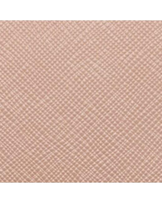 Prada Natural Large Saffiano Leather Bifold Wallet