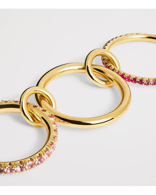 Spinelli Kilcollin Yellow And Sapphire Norah Ring