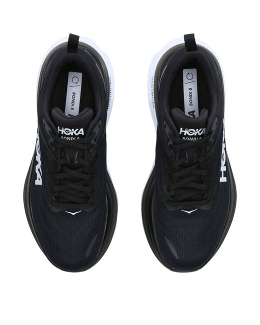 Hoka One One Black Bondi 8 Running Sneakers for men
