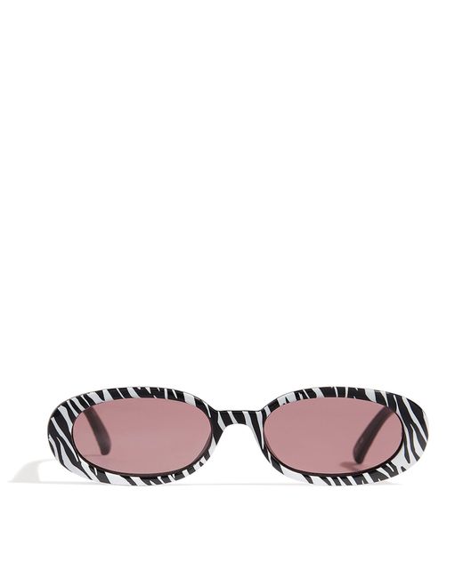 Le Specs Pink Outta Love Sunglasses