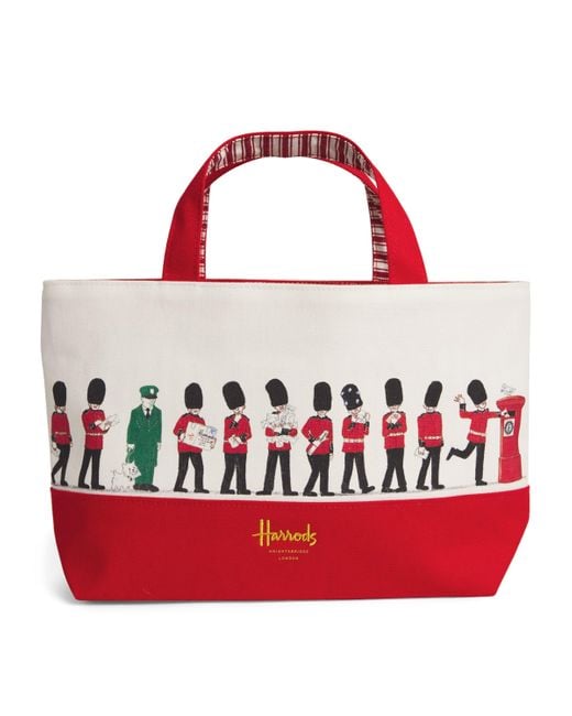 Harrods Red Post Box Tote Bag