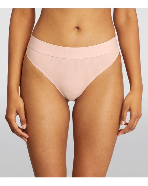 Wolford Natural Beauty Stretch Thong