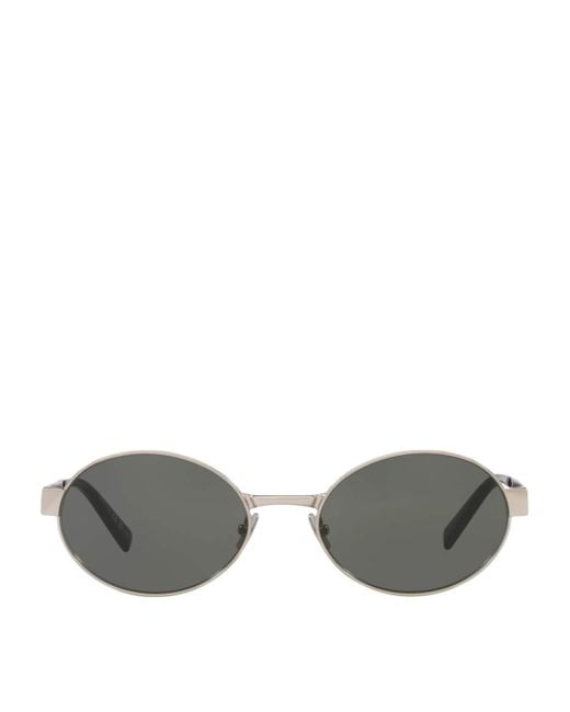 Saint Laurent Gray Metal Sl 692 Sunglasses
