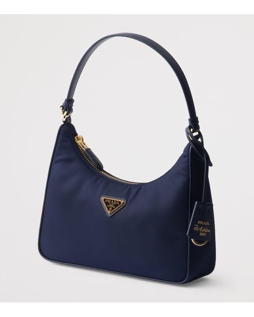 Prada Blue Re-Nylon Re-Edition 2005 Shoulder Bag