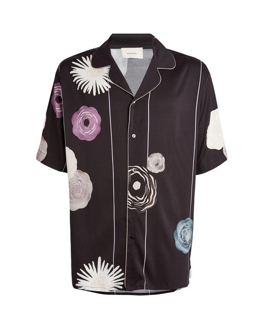 Limitato Black Floral Shirt for men