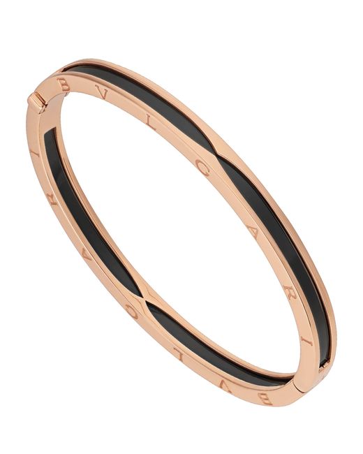 BVLGARI Metallic And Ceramic B.Zero1 Bangle