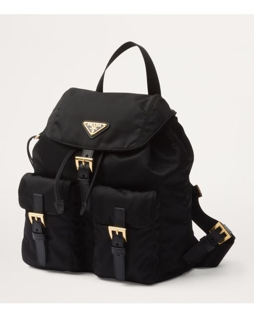 Prada Black Small Re-Edition 1978 Backpack