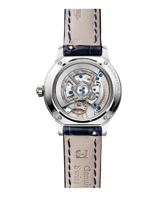 Jaeger-lecoultre Blue Small Stainless Steel Rendez-Vous Night & Day Watch