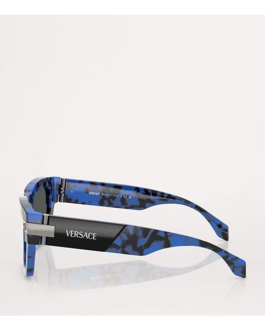 Versace Black Acetate 0Ve4464 Sunglasses for men