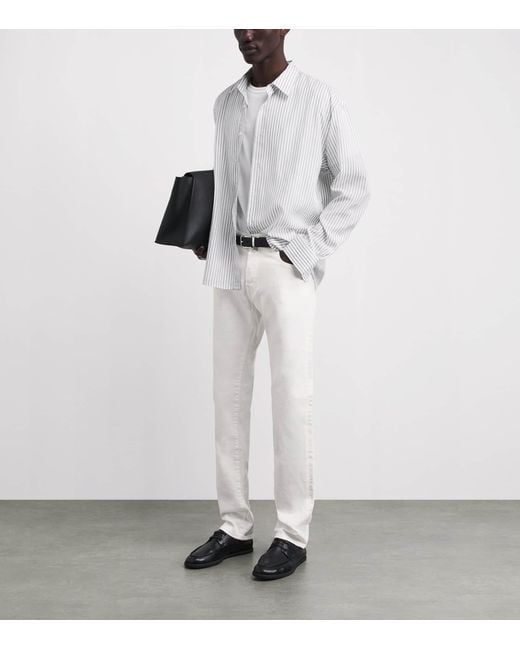 Jacob Cohen White Bard Slim Jeans for men
