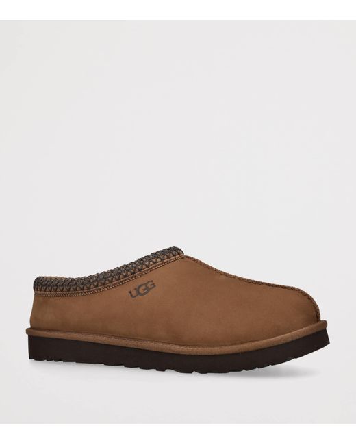 Ugg Brown Nubuck Tasman Ii Slippers for men