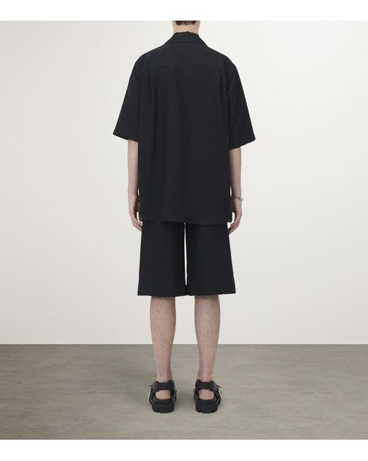 McQueen Black Skull-Detail Shirt for men